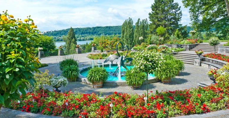Mediterrane Terrasse - Insel Mainau