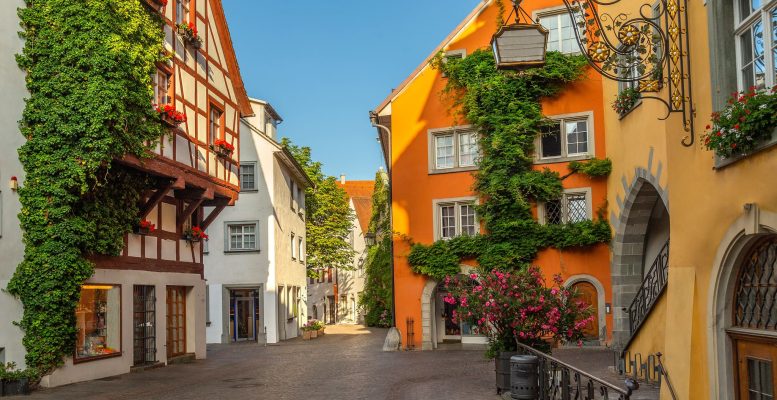 Meersburg - Gasse in der Altstadt