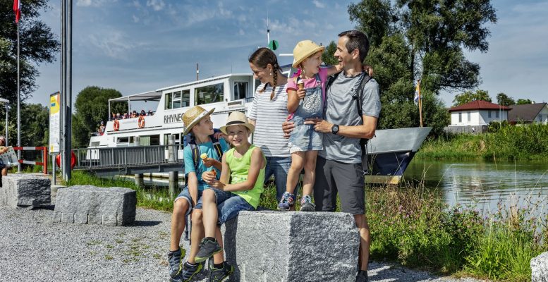 Unterwegs auf der Erlebnisrundfahrt - Alter Rhein